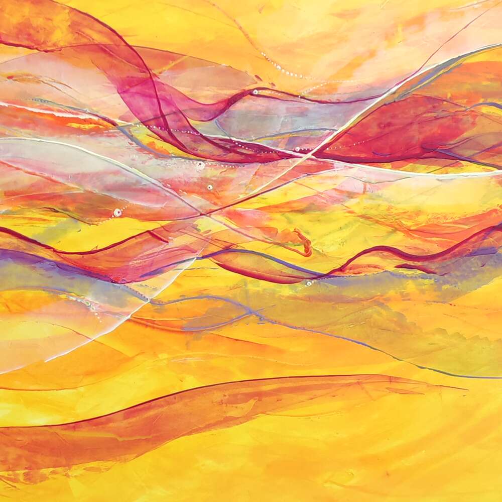 Gemälde „Sommernacht" – Bild 4