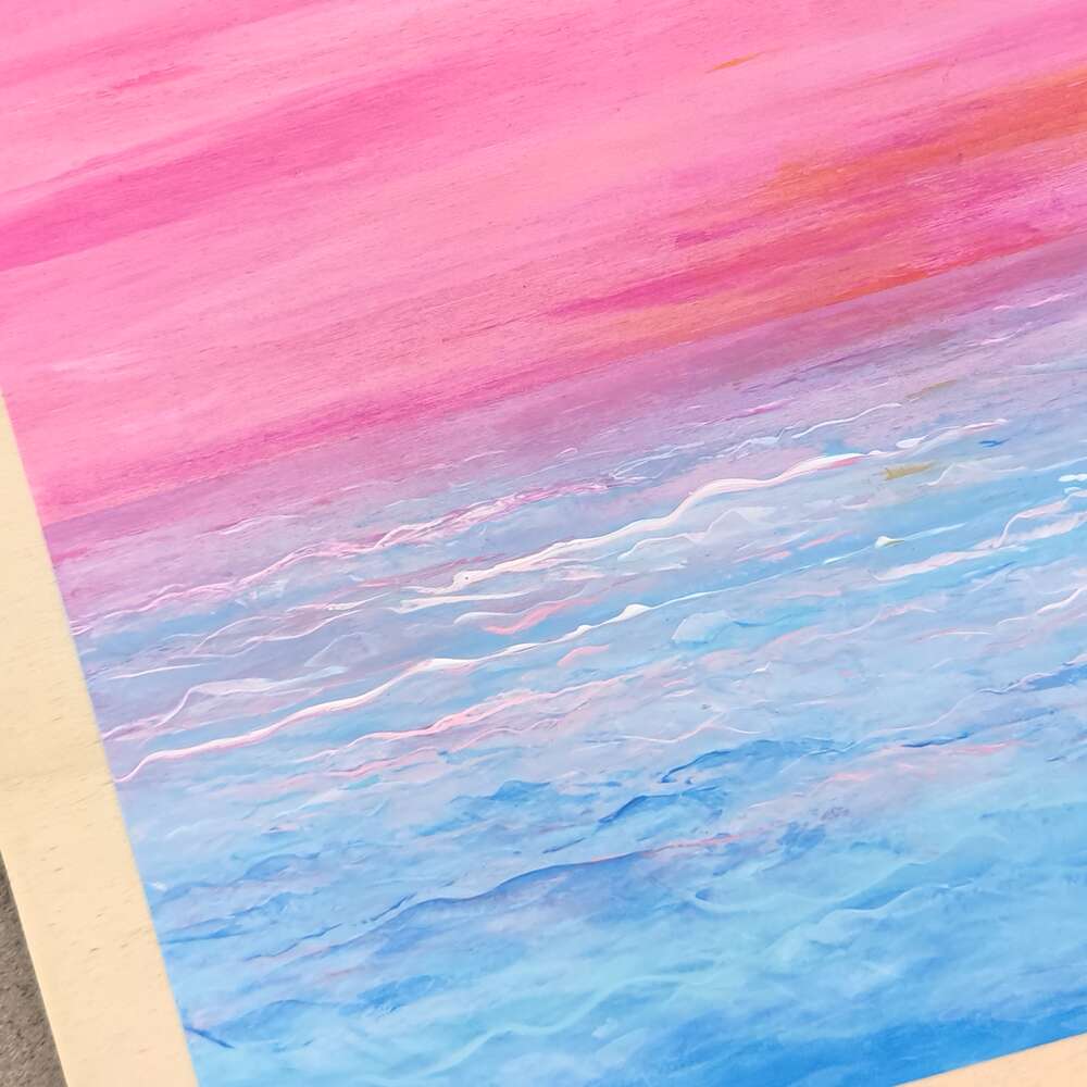 Gemälde „Tanz der Farben" – Bild 3