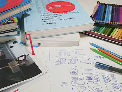 buchdesign Ein Buchdesign beginnt